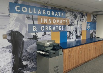 Public Works Wall